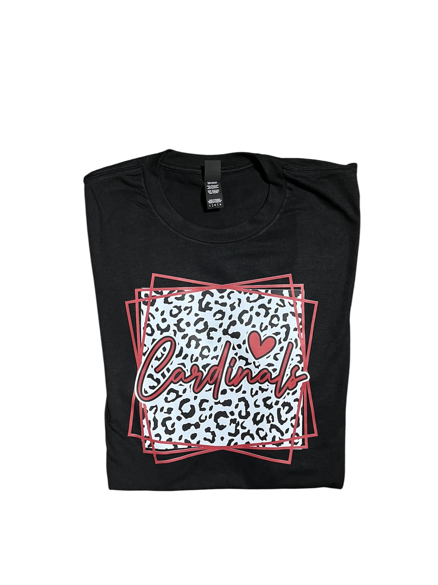 Cardinals Leopard Tee