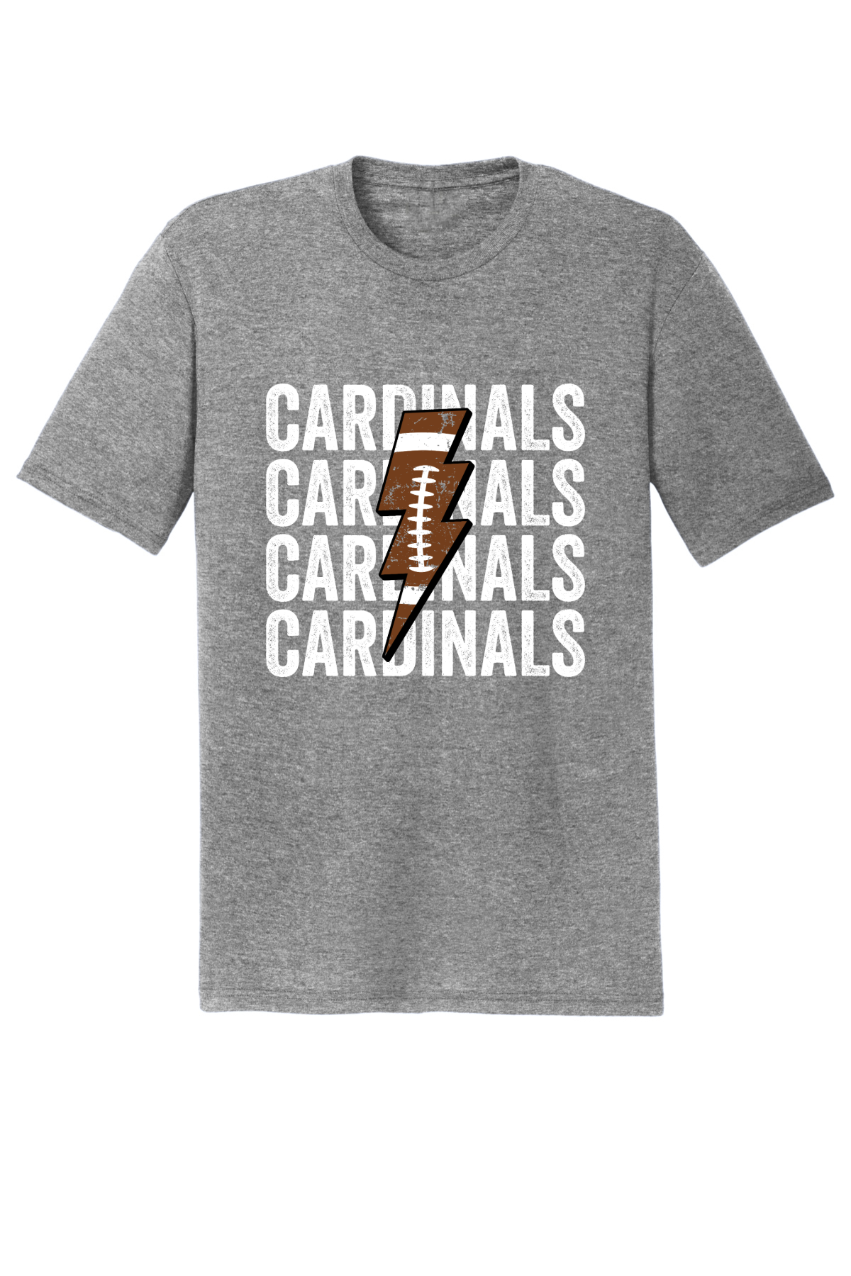 Cardinals Lightning Tee (White Font)