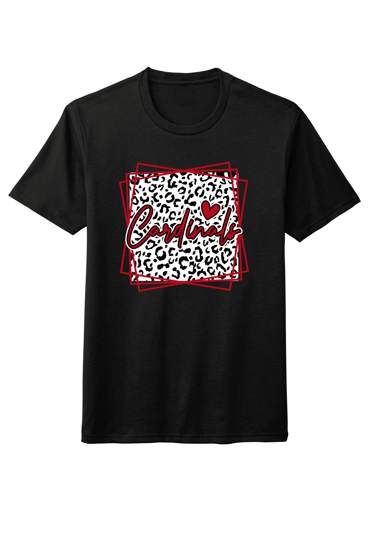 Cardinals Leopard Tee