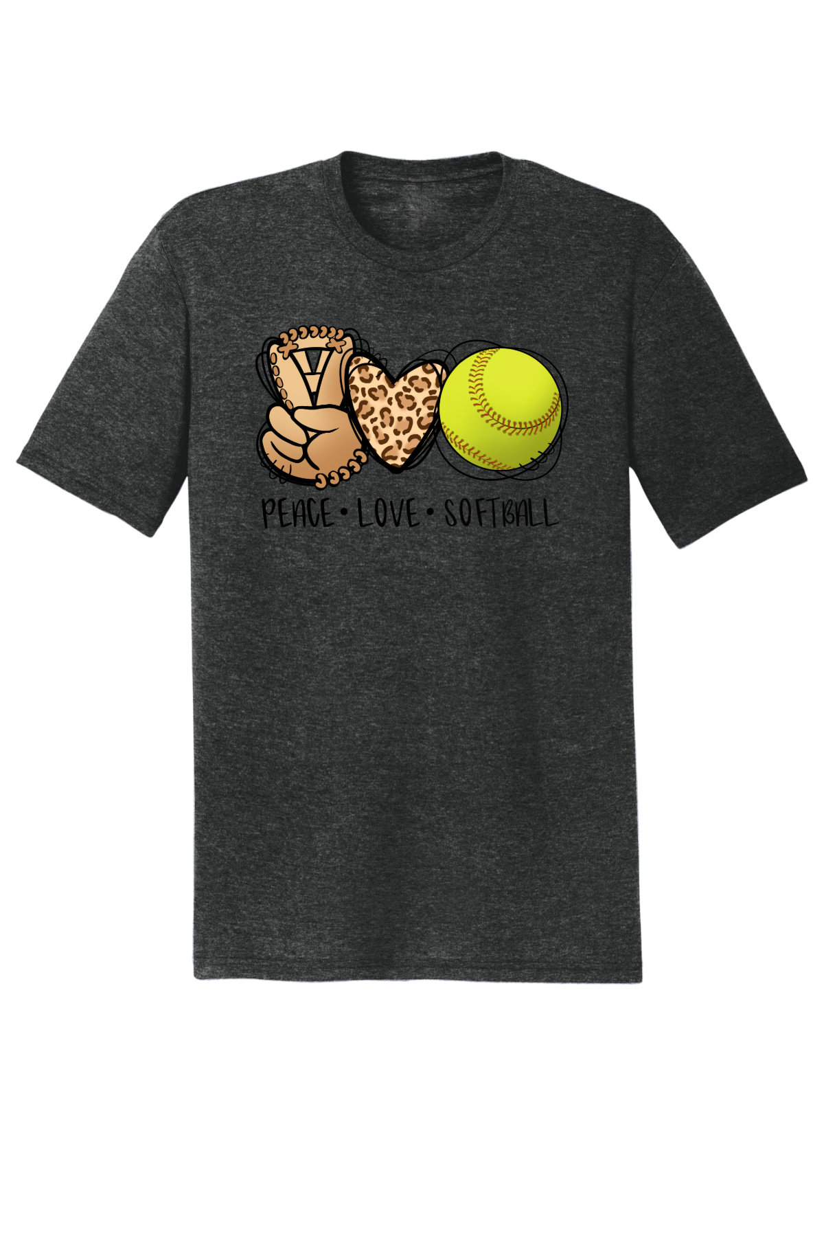 Peace Love Softball