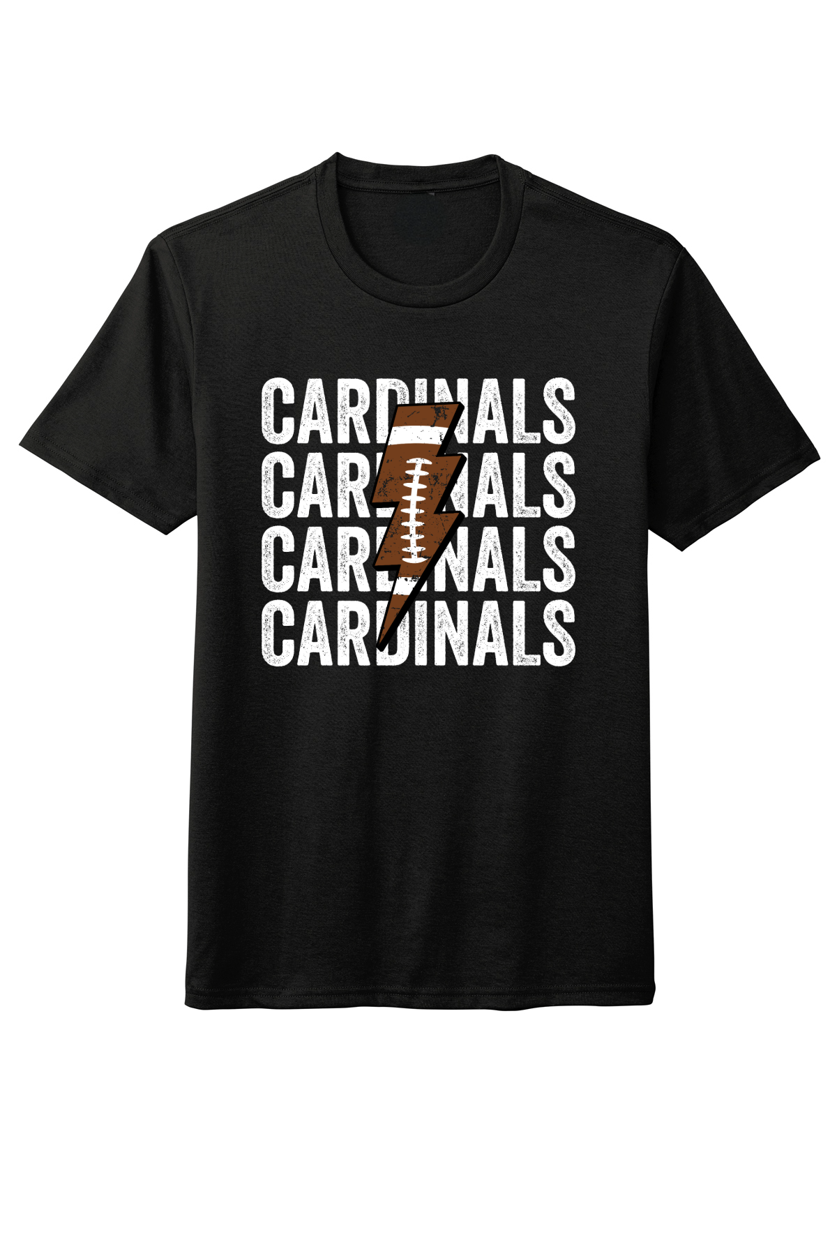 Cardinals Lightning Tee (White Font)