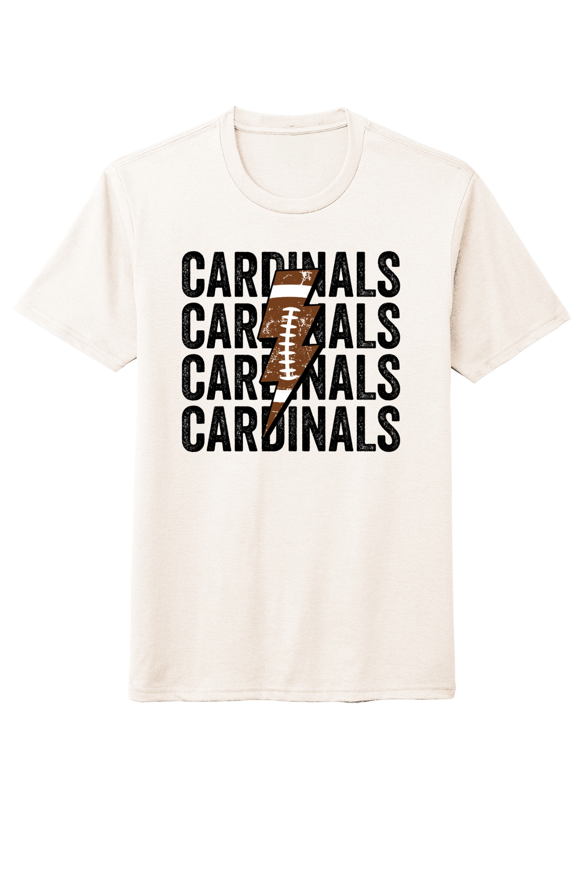 Cardinals Lightning Tee (Black Font)