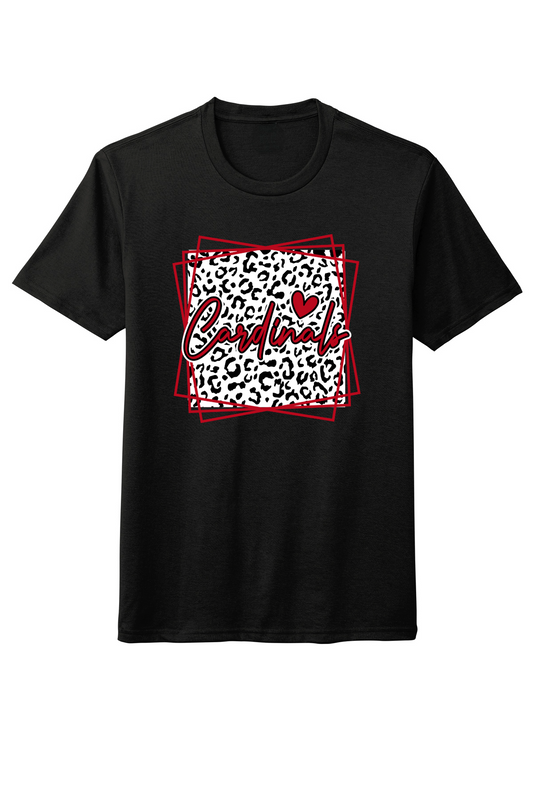 Cardinals Leopard Tee