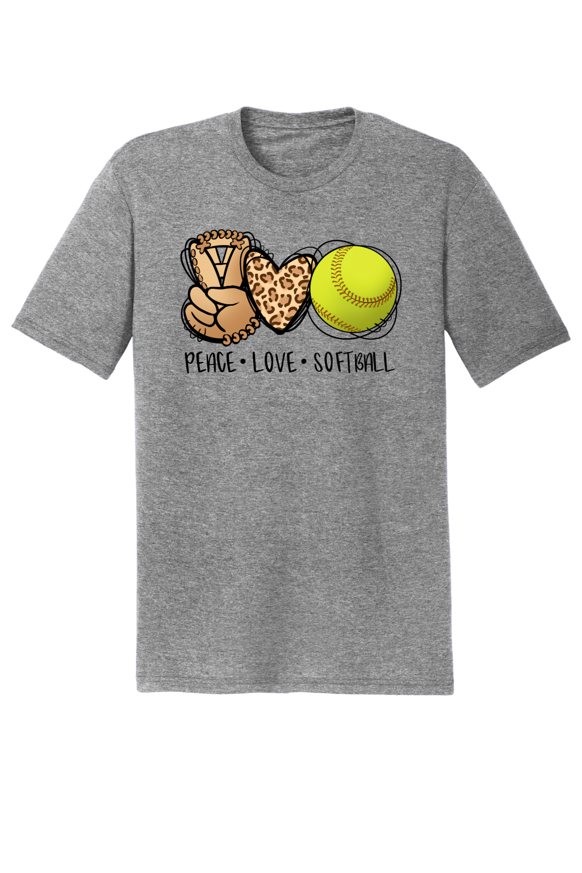 Peace Love Softball